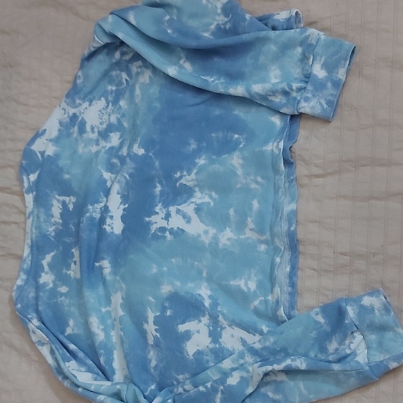 Hippie Rose Cropped Tie Dye Sweatshirt - Picture 6 of 9
